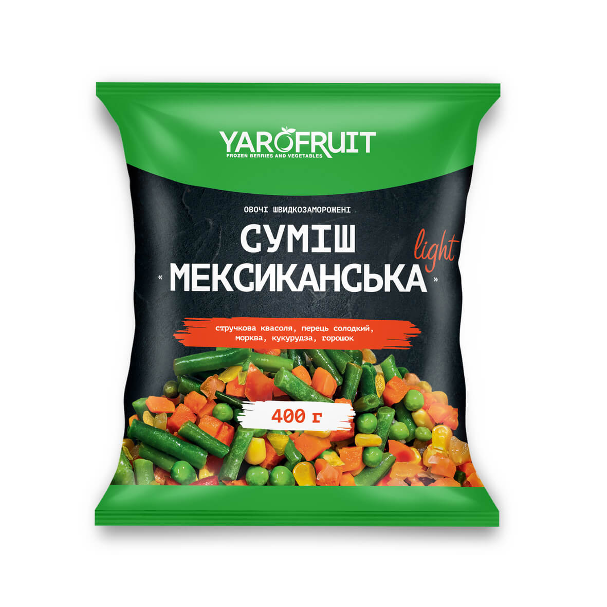 Заморожена Овочева Суміш Ярофрут - Мексиканська Light