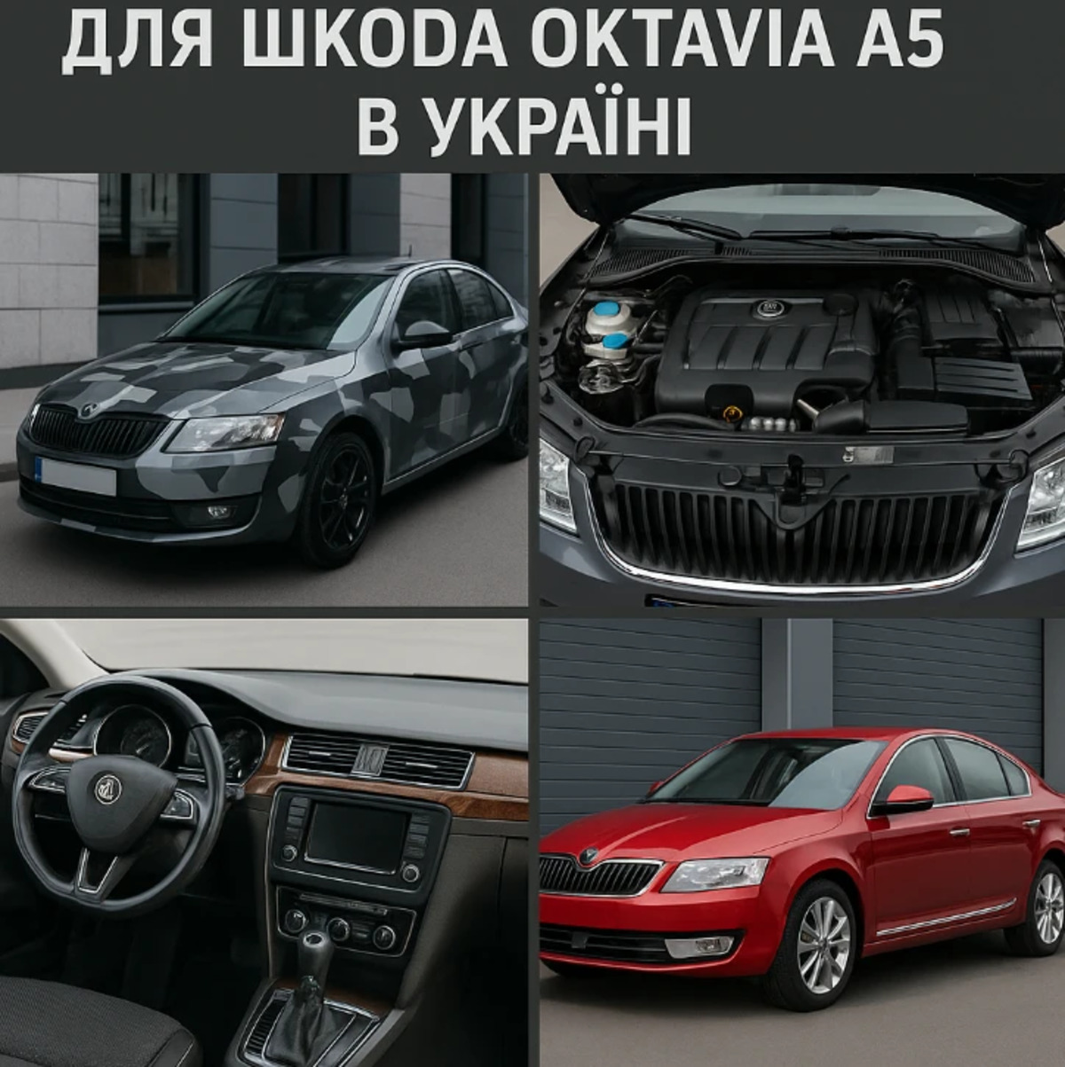 Автомобільний Тюнінг для Шкода Октавія А5 в Україні