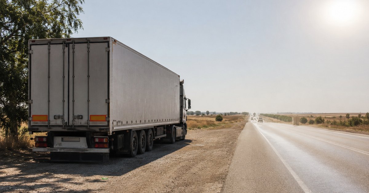 Львівщина: спека паралізує вантажівки – обмежено рух.